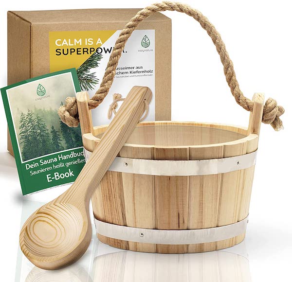 CozyNature Sauna Eimer